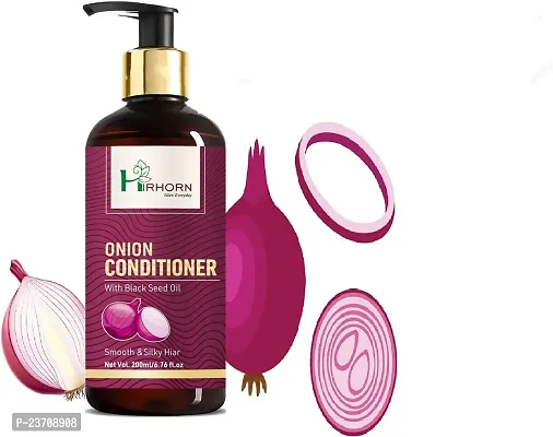 Hirhorn Red Onion Conditioner For Hair Fall Control and Hair Growth, Suitable For Anti Hairfall Conditioner(200 Ml)