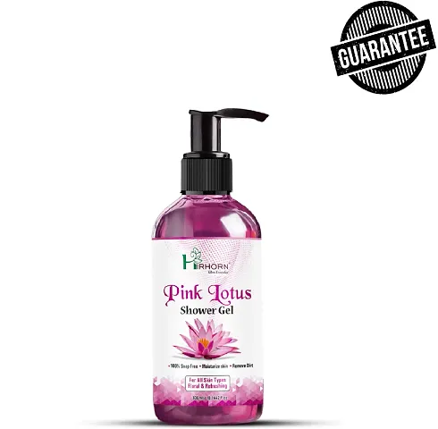 Pink Lotus Shower Gel For Deep Clean Shower Gel