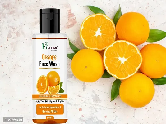 orange  face wash for Extra cleansing and smoothness Face Wash-thumb0