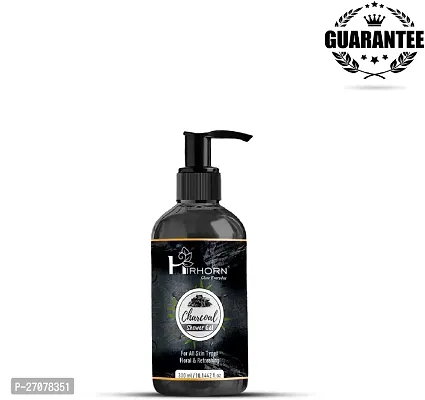 Charcoal Body Wash Cleaning   Removes Dirt   Impurities-thumb0