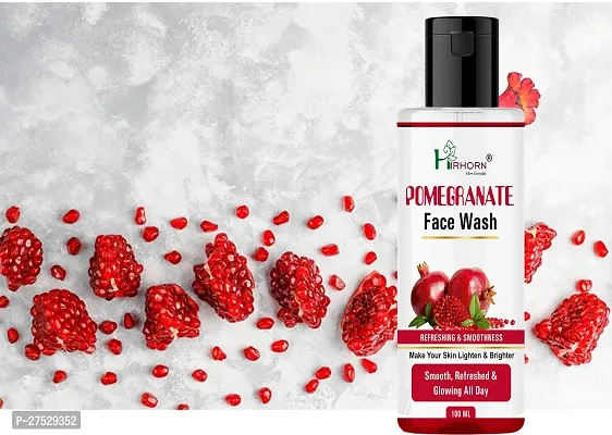 Cream Facewash with Goodness of Pomegranate Brighter   Glowing Skin  Face Wash-thumb0