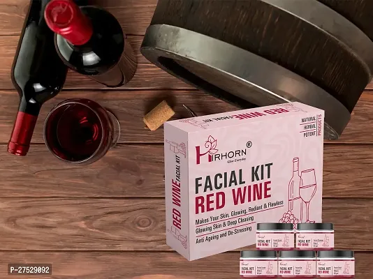Wine Facial Kit  Anti Ageing Red Wine  Facials Kit-thumb0