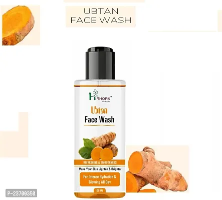 Natural Hirhorn Ubtan For Men Women Girls And Boys Natural And Safe Men And Women All Skin Types Face Wash Pack Of 1