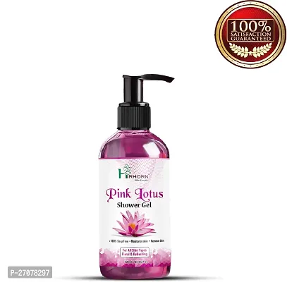Pink Lotus Body Wash For Deep Cleansing And Oil Control-thumb0