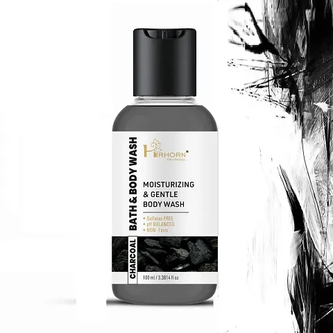 Activated Charcoal Body Wash for Men