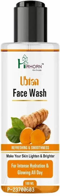 Natural Hir Horn Ubtan Glow Facewash98745 Women All Skin Types Face Wash Pack Of 1-thumb0