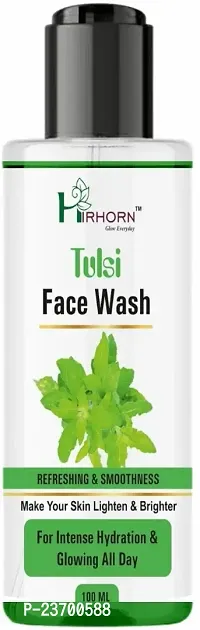 Natural Hir Horn Natural For Dry Skin With Turmeric And Saffron For Tan Removal Women All Skin Types Face Wash Pack Of 1