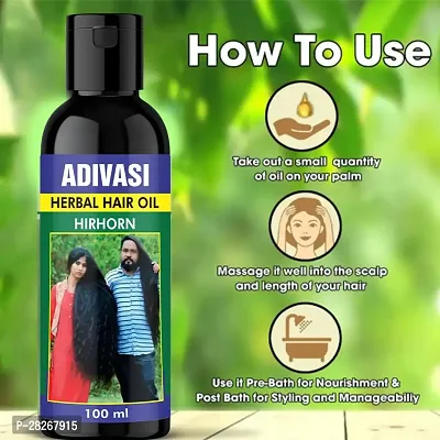 Adivasi Privents hair fall good for hair growth Hair Oil-thumb0