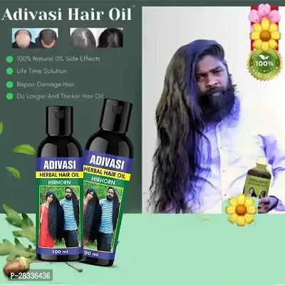 Adivasi vishavabhri Fast Hair Growth and Dandruff Control Hair Oil Pack of 2-thumb0