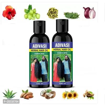 Adivasi Herbal Premium quality hair oil for hair Regrowth Pack Of 2