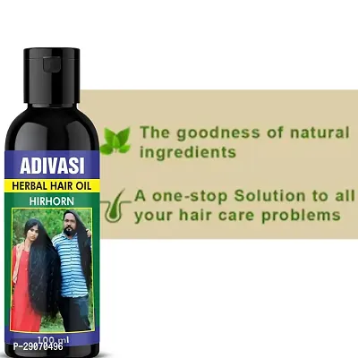 Adivasi Hair Oil Maintains Scalp and hair heath  Cleanses the scalp and hair Pack Of -1-thumb0