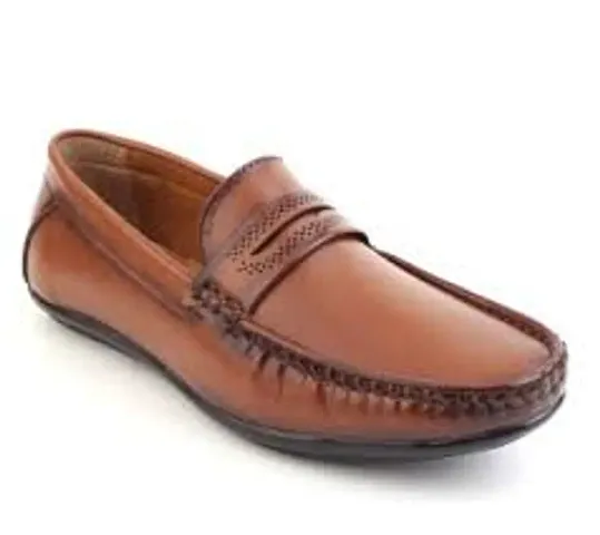 Stylish PU Solid Formal Shoes For Men