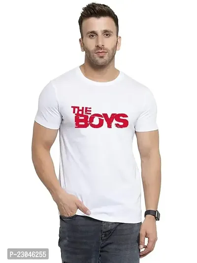 Stylish Cotton Printed Tees For Men-thumb0