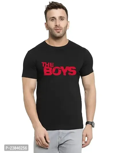 Stylish Cotton Printed Tees For Men-thumb0