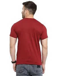 SPANDEXER Mens Athelete Cotton Printed Tshirt-thumb2