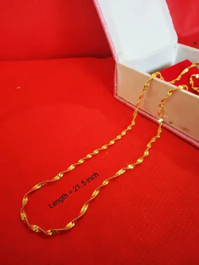 Beautiful Gold Plated Chain For Women