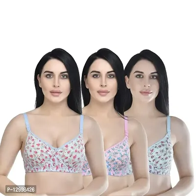 Buy Stylish Cotton Printed Bras For Women- Pack Of 2 Online In India At  Discounted Prices