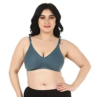 ESOROUCHA Everyday T-Shirt Push-Up Bra for Women Non Padded, Wirefree, Full Coverage, Heavy Breast Bra (Multicolored Pack of 3,Size 36C)-thumb1