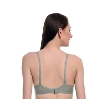 ESOROUCHA Soft T-Shirt Padded Full Coverage Regular Bra Women's (Pack of 1) OliveGreen-thumb1