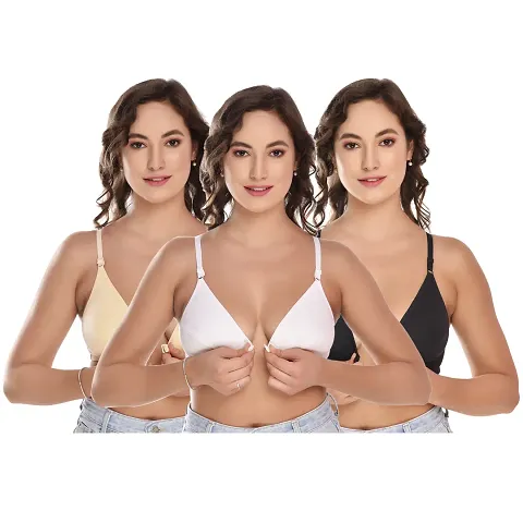 Beautiful Everyday Wear Bra For Women Pack Of 3