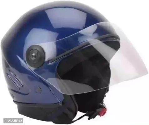 STARBIRD - HALF Face Helmet - Clear Visor Helmet - ISI Approved Helmet - For men, women, girls and boys-thumb0