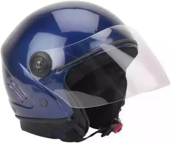 STARBIRD - HALF Face Helmet - Clear Visor Helmet - ISI Approved Helmet - For men, women, girls and boys