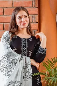 Classic Rayon Printed Kurta Bottom Set for Women-thumb3