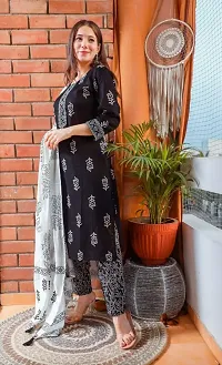 Classic Rayon Printed Kurta Bottom Set for Women-thumb4