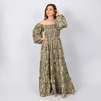 Stylish Cotton Printed Dresses For Women-thumb3