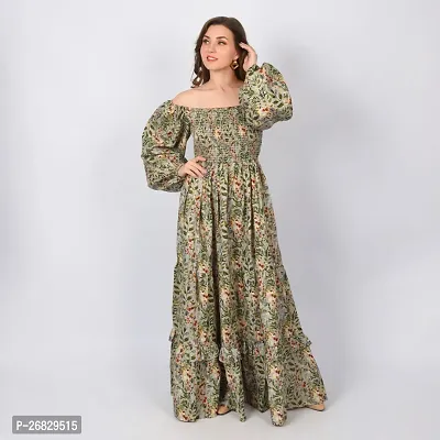 Stylish Cotton Printed Dresses For Women-thumb4