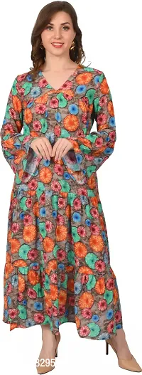 Stylish Georgette Printed Dresses For Women