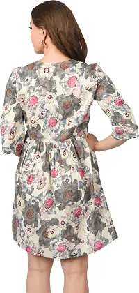 Stylish Cotton Printed Dresses For Women-thumb1