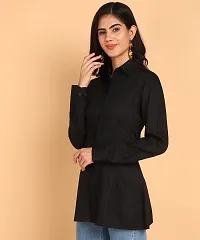 Stylish Rayon Long Shirt For Women-thumb2