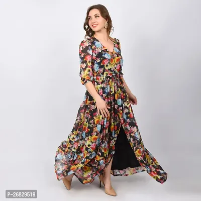 Stylish Georgette Printed Dresses For Women
