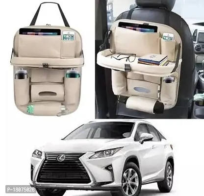 Buy Premium Quality Alisan Pu Leather Car Auto Seat Back Organizer
