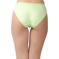 Classic Cotton Blend Solid Briefs for Women-thumb2