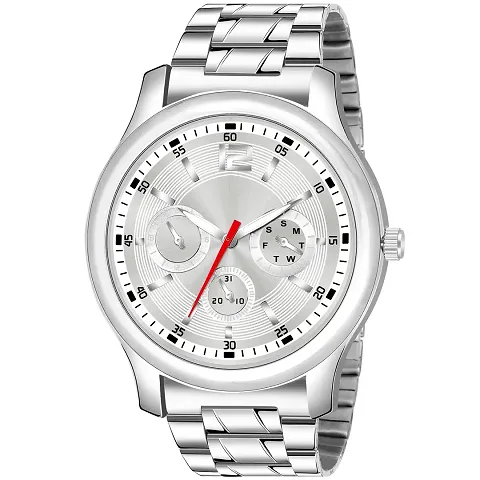 KIARVI GALLERY Analogue Men's Watch (White Dial Colored Strap)