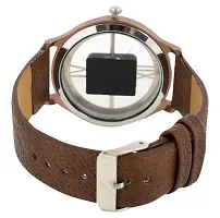 Kiarvi Gallery Analogue Men's Watch(Brown Dial Brown Colored Strap)-TDW-134-thumb4