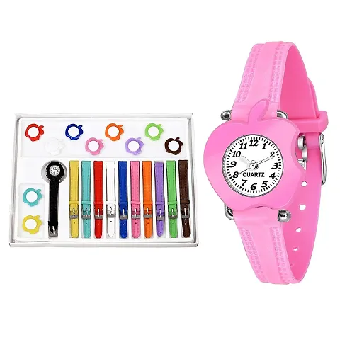 Zest4Kids- Analogue Dial 11 Belt Watches for Girls