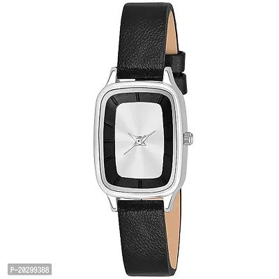 Kiarvi Gallery Analogue Squire Dial Leather Strap Girl S  Women S Watch