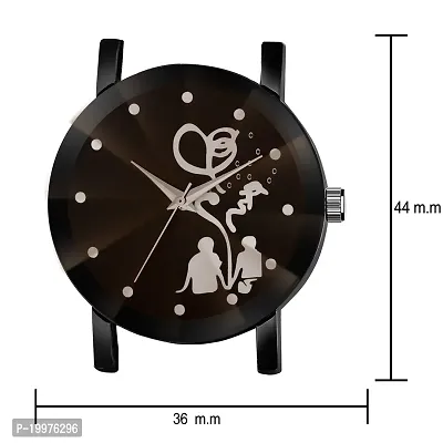 Kiarvi Gallery Lovers Metal Strep Man Analog Watch-thumb3