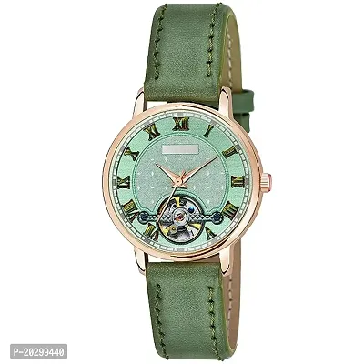 Kiarvi Gallery Analogue Stylish Leather Strap Women S And Girl S Watch