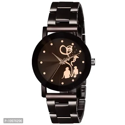 Kiarvi Gallery Lovers Metal Strep Man Analog Watch