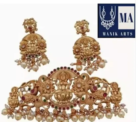 Gold Plated Copper Jewellery Sets