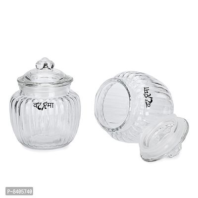 Stylish Jar High Quality Imported Glass Jar Container Canister Set 700 ML  Pack of 1-thumb3
