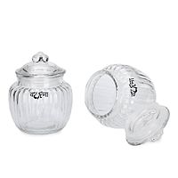 Stylish Jar High Quality Imported Glass Jar Container Canister Set 700 ML  Pack of 2-thumb2