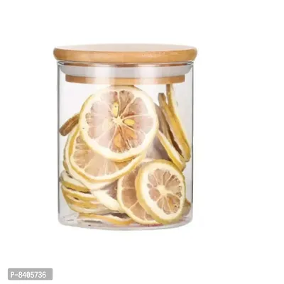 Classical High Quality Imported Borosilicate Glass Jar Container Canister 750 ML  Pack of 1-thumb0