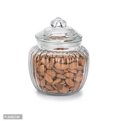 Stylish Jar High Quality Imported Glass Jar Container Canister Set 700 ML  Pack of 1-thumb0