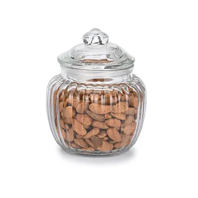 Stylish Jar High Quality Imported Glass Jar Container Canister Set 700 ML  Pack of 1