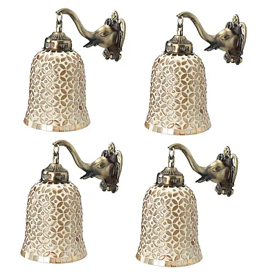 Trendy Fashionable Mosaic Wall Light, Mounted Wall Lamp For Decorative Home, Restaurant, Hotel (Pack Of 4)